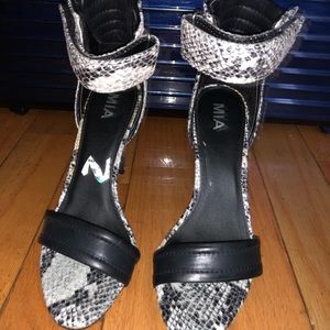Cute Snakeskin Heels